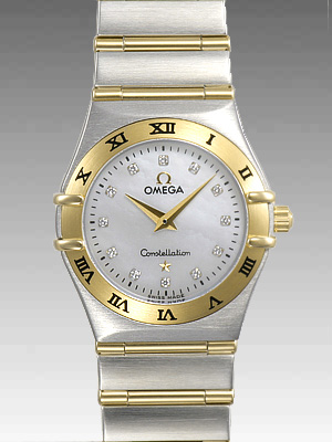オメガスーパーコピー コンステレーション 1272-75 ステンレス・イエローゴールド ホワイト