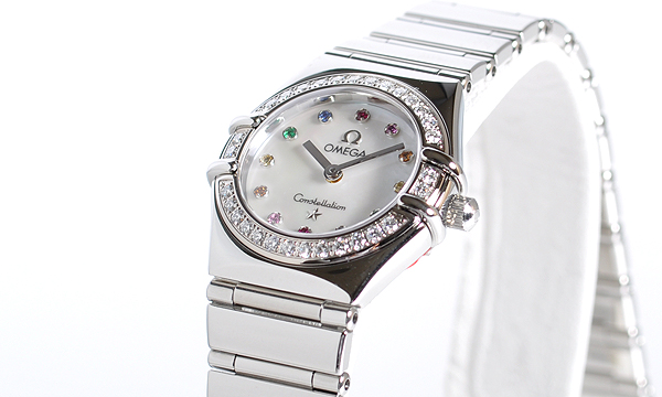 オメガスーパーコピー コンステレーション ミニ アイリス 1465-79 ステンレス ホワイト