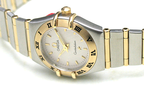 オメガスーパーコピー コンステレーション ミニ 1262-30 ステンレス・イエローゴールド ホワイト