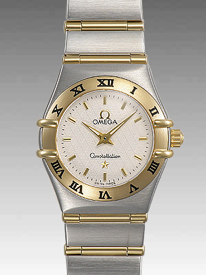 オメガスーパーコピー コンステレーション ミニ 1262-30 ステンレス・イエローゴールド ホワイト