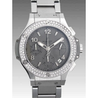 ウブロスーパーコピー ビッグバン アールグレイダイヤモンド 342.ST.5010.ST.1104 グレー