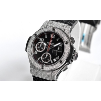 ウブロ ビッグバン スチール４１ 342.SX.130.RX.174 ダイヤモンド ブラック