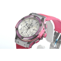 ウブロスーパーコピー ビッグバン ローズスチール 341.SP.6010.LR.1933 ピンクサファイア