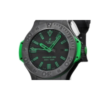 ウブロ ビッグバン キング オールブラック グリーン 322.CI.1190.GR.KRO09 自動巻き
