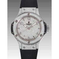 ウブロ ビッグバン ３８ スティール 361.SX.9010.RX.1704 ダイヤモンド ステンレス