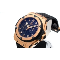 ウブロ キングパワー フドロワイヤント ゴールド 715.PX.1128.RX ブラック