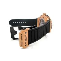 ウブロ キングパワー フドロワイヤント ゴールド 715.PX.1128.RX ブラック