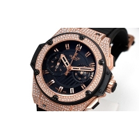 ウブロ キングパワー フドロワイヤント ゴールド 715.PX.1128.RX.1704 キングゴールド･ラバー