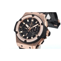 ウブロ キングパワー パワーリザーブ キングゴールド ダイヤモンド 709.OX.1780.RX.1104