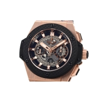 ウブロ キングパワー ウニコ キングゴールドカーボン 701.OQ.0180.RX ブラック