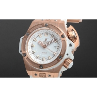 ウブロスーパーコピー キングパワー オーシャノグラフィック キングゴールド ホワイト 731.OE.2180.RW