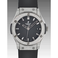 ウブロスーパーコピー クラシックフュージョン ジルコニウム パヴェ 511.ZX.1170.RX.1704 ブラック