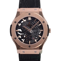 ウブロ クラシックフュージョン クラシコ ウルトラシン スケルトン キングゴールド 515.OX.0180.LR