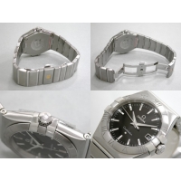 オメガスーパーコピー OMEGA コンステレーション 123.10.35.60.01.001 SS クォーツ ブラック