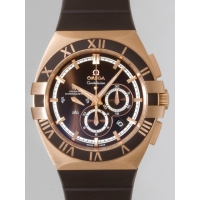 オメガ OMEGA コンステレーション 121.62.41.50.13.001 ダブル?イーグル クロノグラフ ブラウン