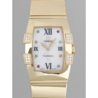 オメガスーパーコピー OMEGA コンステレーション 1184.79 クアドレラ ホワイトシェル