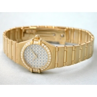 オメガ OMEGA コンステレーション95 1155.77 YG ダイヤベゼル ホワイトシェル