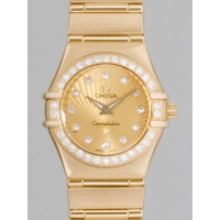 オメガ OMEGA コンステレーション ミニ 111.55.23.60.58.001 ダイヤベゼル 12Pダイヤ 160周年記念モデル シャンパン