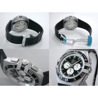 オメガ OMEGA コンステレーション 1819.51.91 ダブル?イーグル クロノグラフ ブラック/シルバー