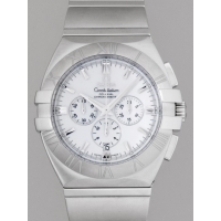 オメガスーパーコピー コンステレーション 1514.20 ダブル?イーグル クロノグラフ ホワイト