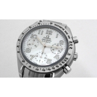 オメガ スピードマスター リデュースド 3534-70 レディース ホワイト