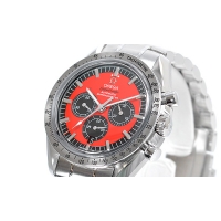 オメガスーパーコピー スピードマスター シューマッハレジェンドコレクション 3506-61 レッド／ブラック