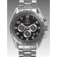 オメガスーパーコピー スピードマスター ブロードアロー 321.10.44.50.01.001 ブラック／シルバー