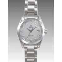 オメガスーパーコピー シーマスター アクアテラ 2563-75 ステンレス レディース