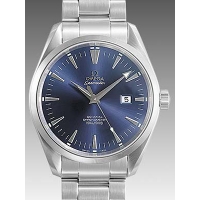 オメガスーパーコピー シーマスター コーアクシャル アクアテラ 2502-80 ブルー