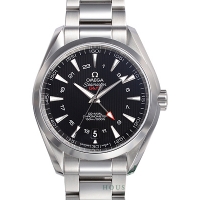 オメガスーパーコピー シーマスター アクアテラ ＧＭＴ 231.10.43.22.01.001 ブラック ステンレス
