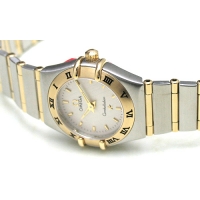 オメガスーパーコピー コンステレーション ミニ 1262-30 ステンレス・イエローゴールド ホワイト