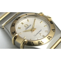 オメガスーパーコピー コンステレーション ミニ 1262-30 ステンレス・イエローゴールド ホワイト