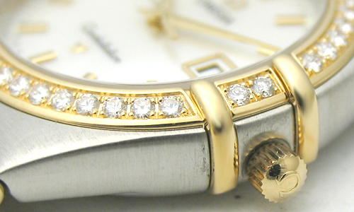 オメガスーパーコピー コンステレーション 1287-70 ステンレス・イエローゴールド ホワイト