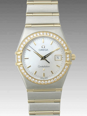 オメガスーパーコピー コンステレーション 1287-70 ステンレス・イエローゴールド ホワイト