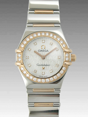 オメガスーパーコピー コンステレーション 1368-75 ステンレス・ピンクゴールド ホワイト