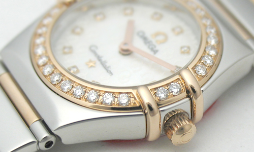 オメガスーパーコピー コンステレーション 1368-75 ステンレス・ピンクゴールド ホワイト