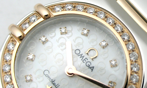 オメガスーパーコピー コンステレーション 1368-75 ステンレス・ピンクゴールド ホワイト