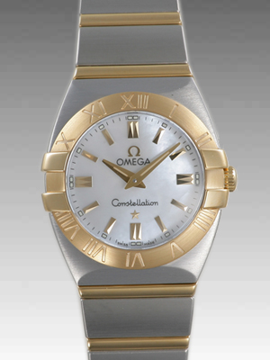 オメガスーパーコピー コンステレーション ダブルイーグル 1381-70 レディース ホワイト