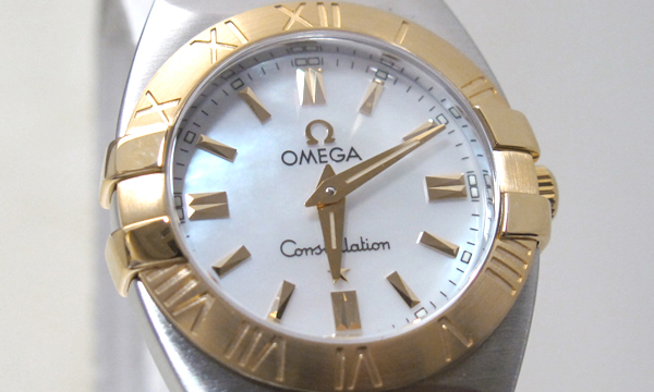 オメガスーパーコピー コンステレーション ダブルイーグル 1381-70 レディース ホワイト
