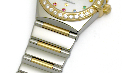 オメガスーパーコピー コンステレーション ミニ アイリス 1365-79 ステンレス・イエローゴールド