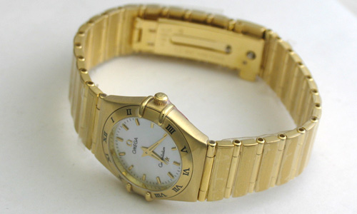 オメガスーパーコピー コンステレーション 1172-70 イエローゴールド レディース ホワイト