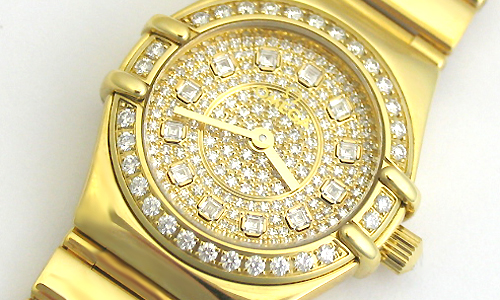 オメガスーパーコピー コンステレーション 1960-1121 ダイヤモンド レディース