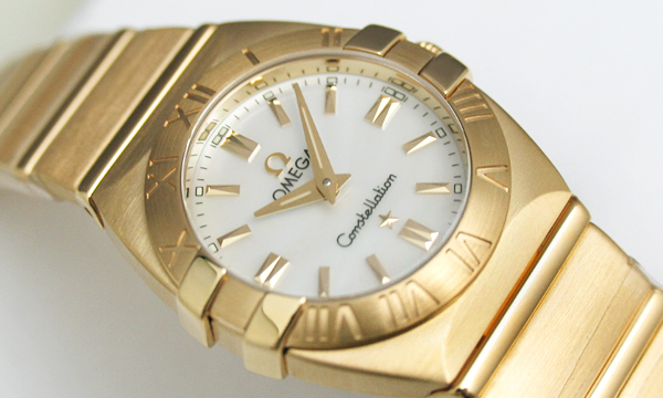 オメガスーパーコピー コンステレーション ダブルイーグル 1181-70 レディース ホワイト