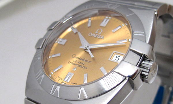 オメガスーパーコピー コンステレーション コーアクシャル ダブルイーグル 1501-10 シャンパン