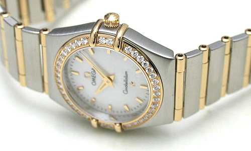 オメガスーパーコピー コンステレーション 1277-70 ステンレス・イエローゴールド ホワイト