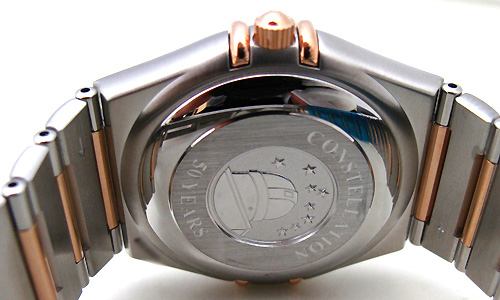 オメガスーパーコピー コンステレーション 1304-35 ステンレス・ピンクゴールド シルバー