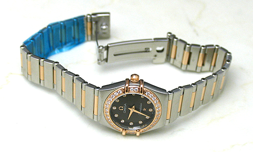 オメガスーパーコピー コンステレーション ミニ 1360-60 ステンレス・ピンクゴールド レディース