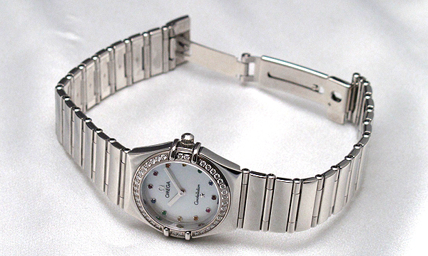 オメガスーパーコピー コンステレーション アイリス 1475-79 ステンレス レディース ホワイト