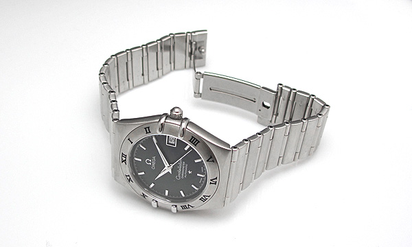 オメガスーパーコピー コンステレーション クロノメーター 1502-40 ステンレス グレー