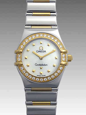 オメガスーパーコピー コンステレーション マイチョイス ミニ 1365-71 レディース ホワイト